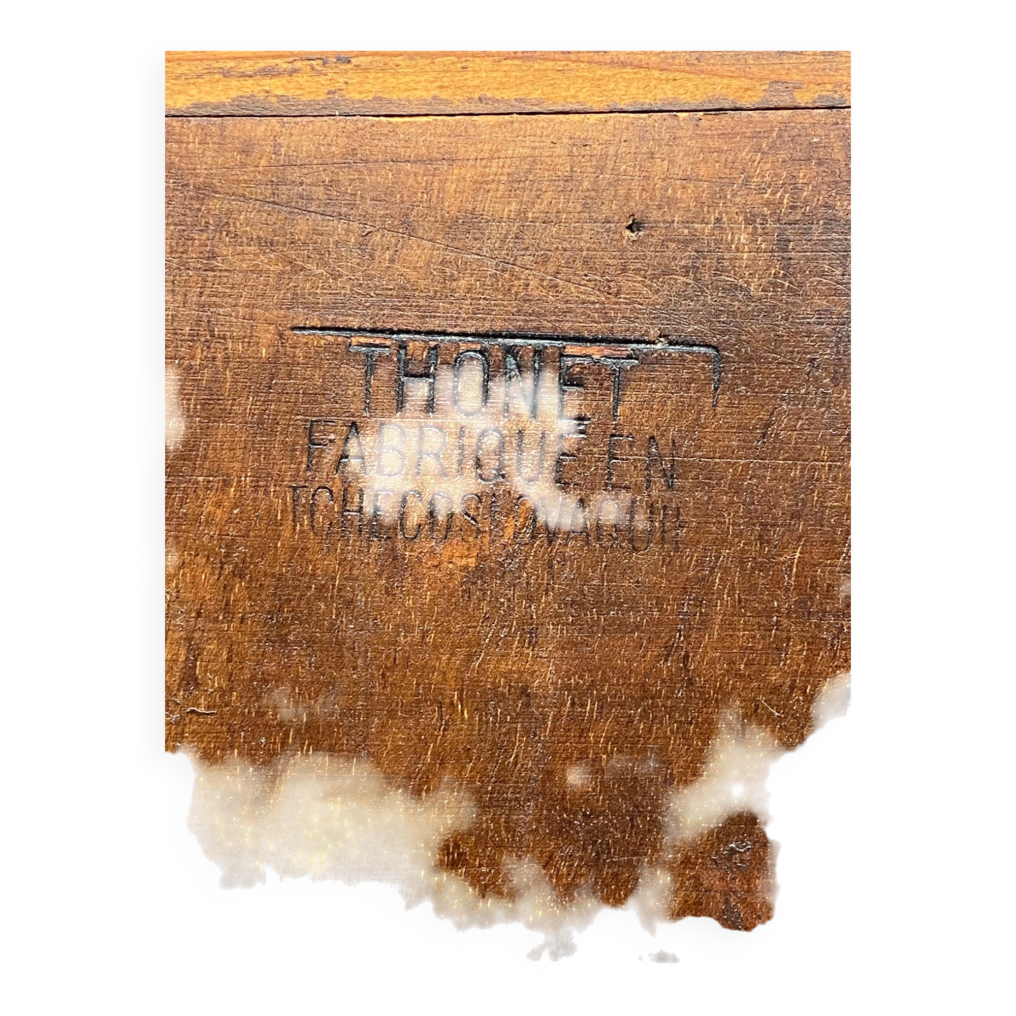 Art Deco walnut bar cabinet very rare by Thonet