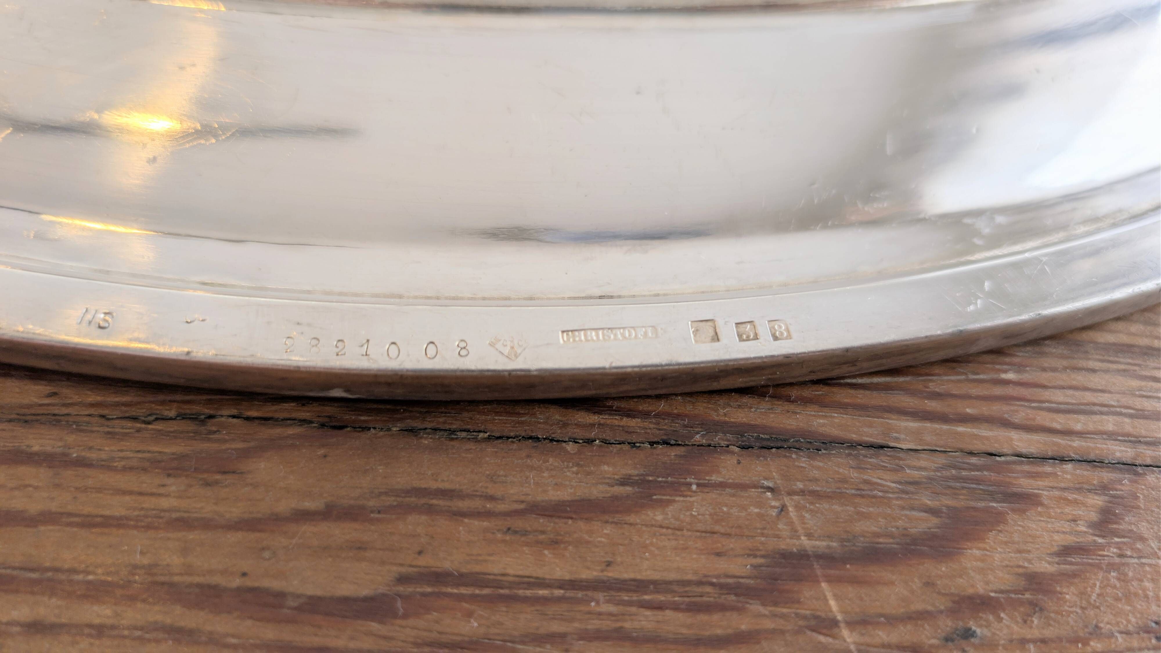 Christofle oval dish trio – Silver-plated metal, timeless elegance