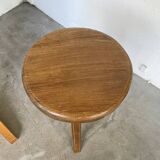 Oak tripod stool
