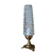 Upcycled table lamp | gold bronze & retro chic diamond tip