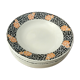 Lot de 7 assiettes creuses Art Déco