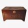 Chinese wedding chest in carved wood
