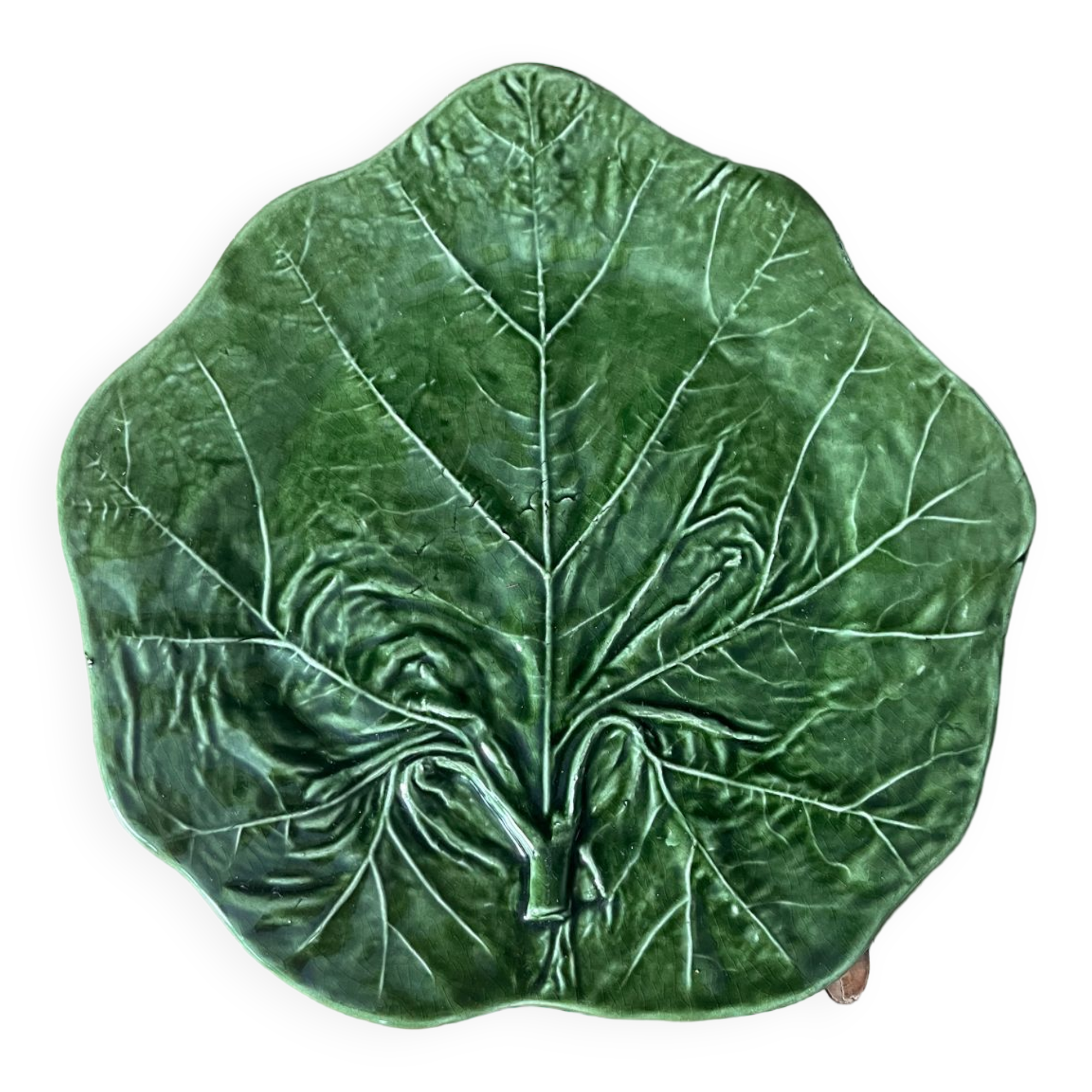 Cabbage leaf plate
