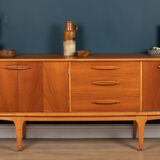 Retro Teak 1960s Jentique Long Sideboard