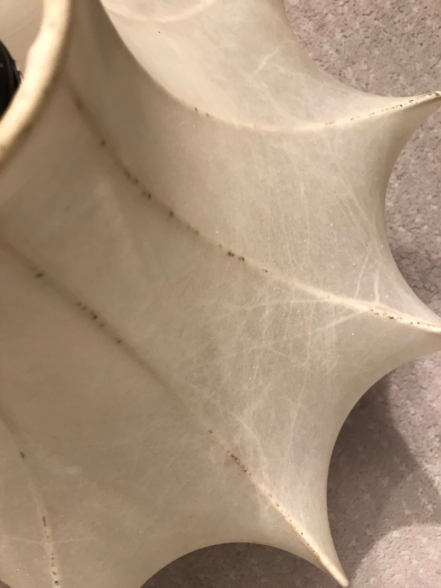 Cocoon hanging lamp, 1970