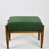 Edmund Homa stool green boucle seat