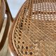 Set of 4 cane chairs in bentwood and honey-coloured cane thonet early 20th century