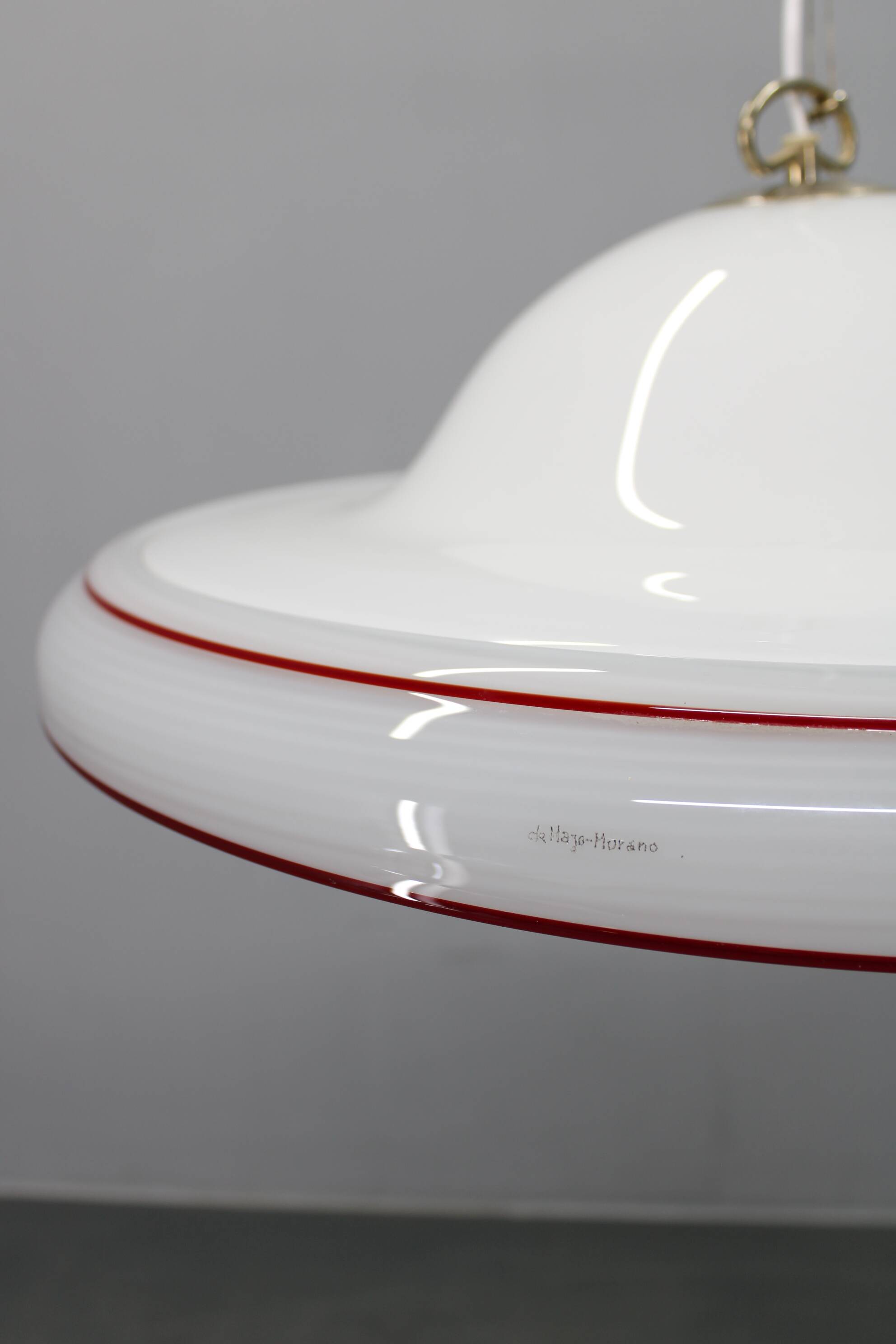 Murano glass pendant light, Italy, 1970s