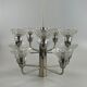 60s 70s chandelier glass space age design