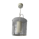 Vintage suspension in opaline and plexiglass