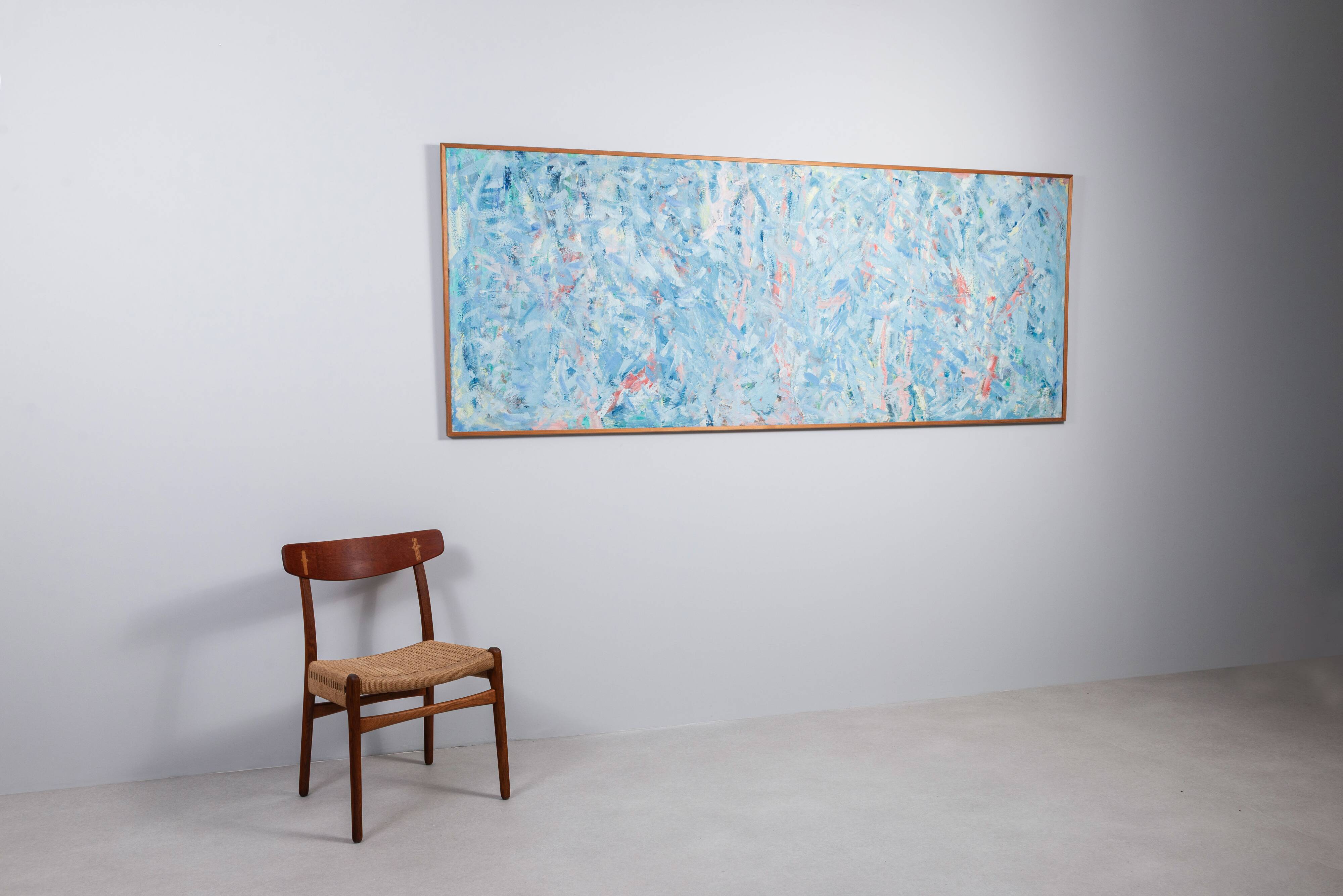 Unique extra large abstract painting