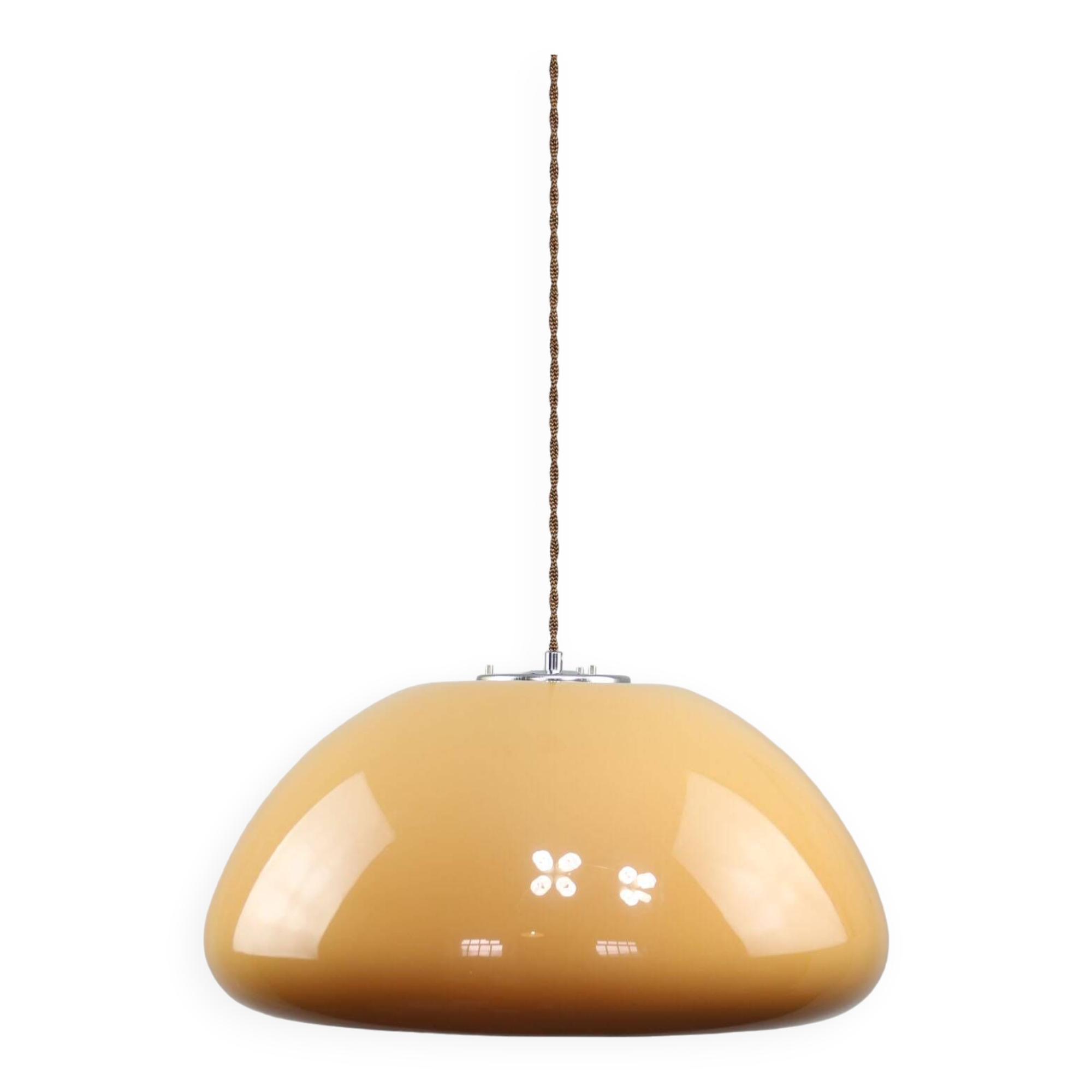 Lampe Cabras Mid-Century Moderne par Luigi Massoni pour Guzzini, 1960s