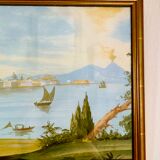 Gouache Neapolitan school 19th