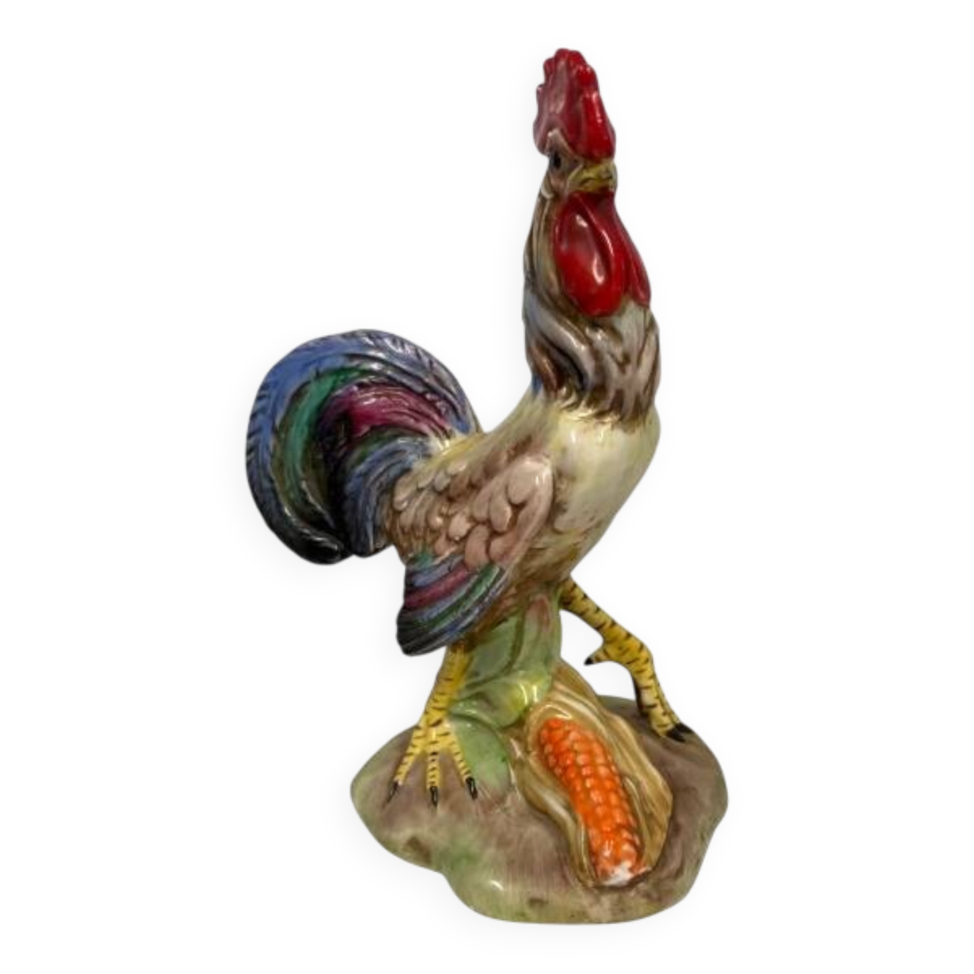 Coq en céramique