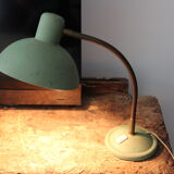 Old sheet metal workshop lamp