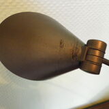 Table lamp, tiltable and adjustable, grey metal