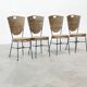 Rattan dining chairs
