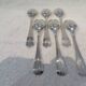 6 silver plated soup spoons Christofle Atlantide 20.7cm