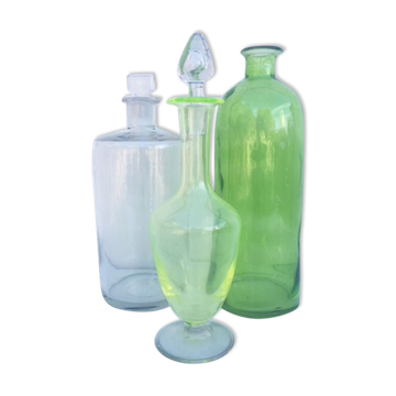 Ensemble carafes & vases