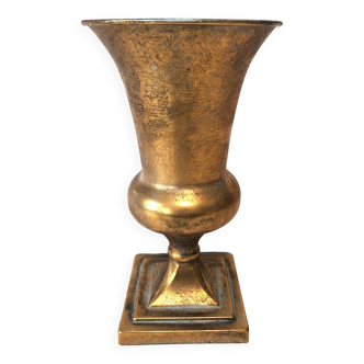 Vase Médicis Métal Doré