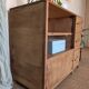 Old small workshop furniture made of wood.