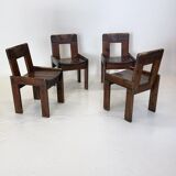 Chairs – Silvio Coppola for Fratelli Montina, 1970s