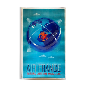 Affiche originale Tourisme - air