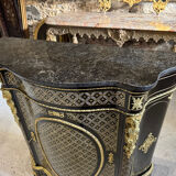 Boulle marquetry support furniture "net" from the Napoleonic III period