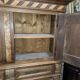 Buffet cabinet from Montbéliard, 18th century, in carved oak.