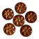 Lot de 6 assiettes à huîtres Saint-Clément- 4589