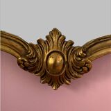 Old Italian mirror in gilded wood 44x70cm
