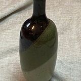 Glazed stoneware vase signed Charles Hair