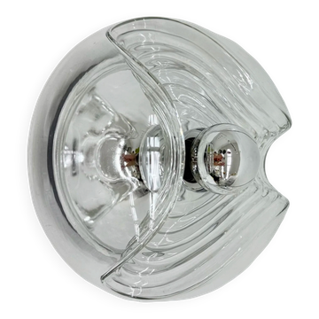 Peil & Putzler 'Futura' ceiling lamp sconce by Koch Lowy, 1970s
