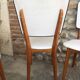 Lot de 4 chaises skai