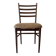 Wire wood chair in the style of Gio Ponti, Italy 1970.
