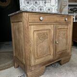 Buffet vintage Art Deco Isis with drawer and 2 doors.