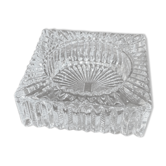Square vintage ashtray