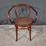 Fauteuil en Bois Courbé par Jacob & Josef Kohn – 1900