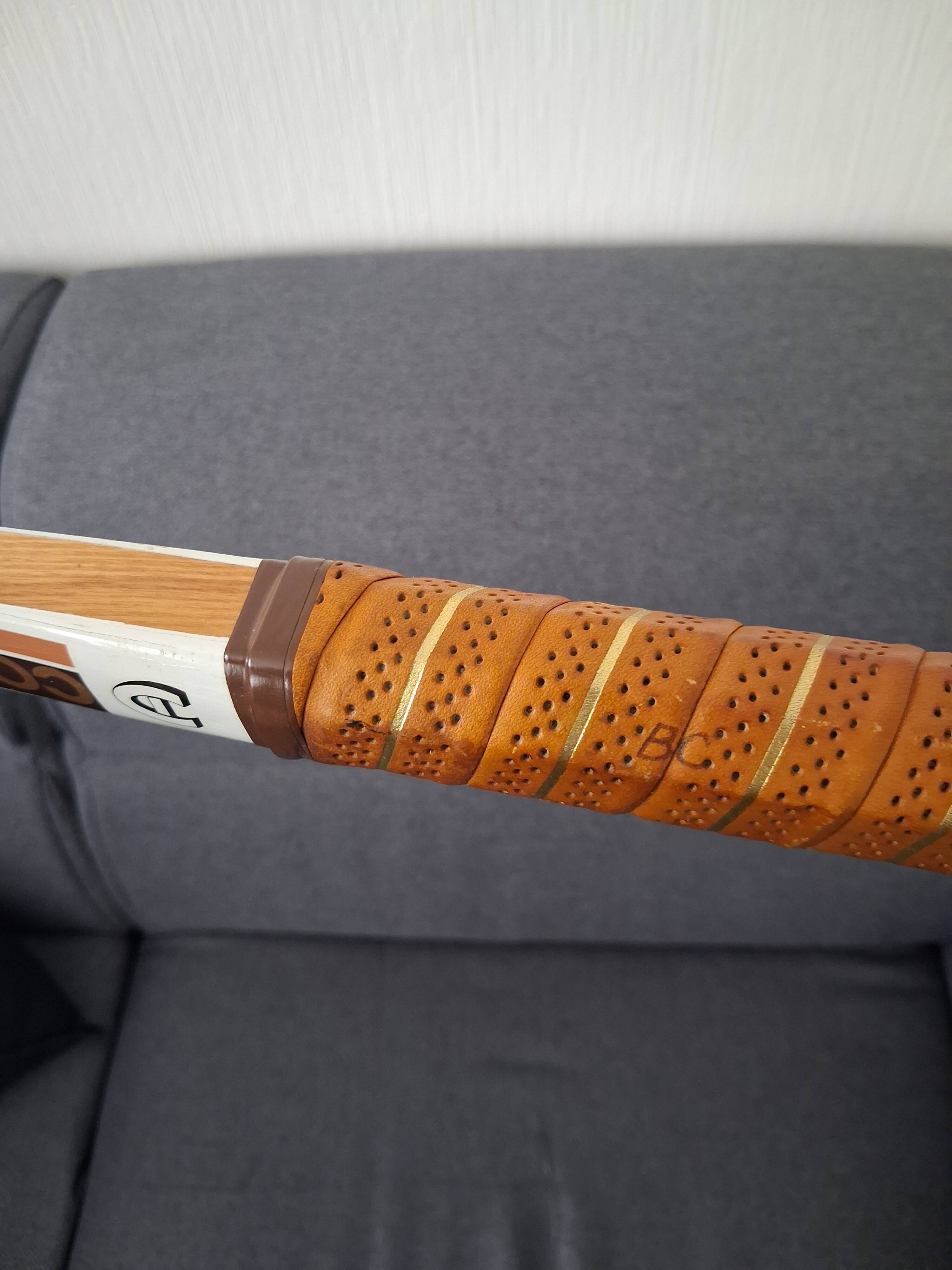 Dunlop Court Ace tennis racket Mark Cox