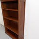 Vintage oak open bookcase