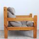 Scandinavian chalet armchair