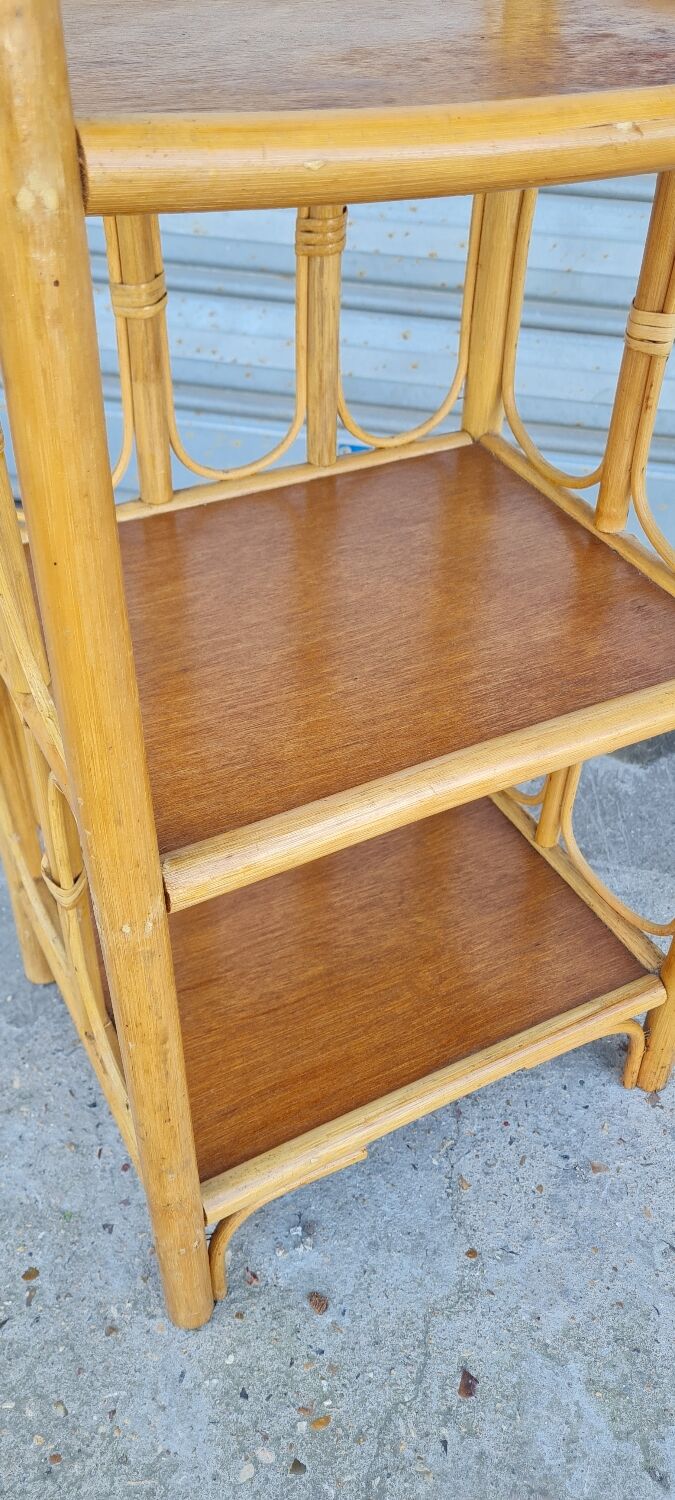 Rattan shelf 1970