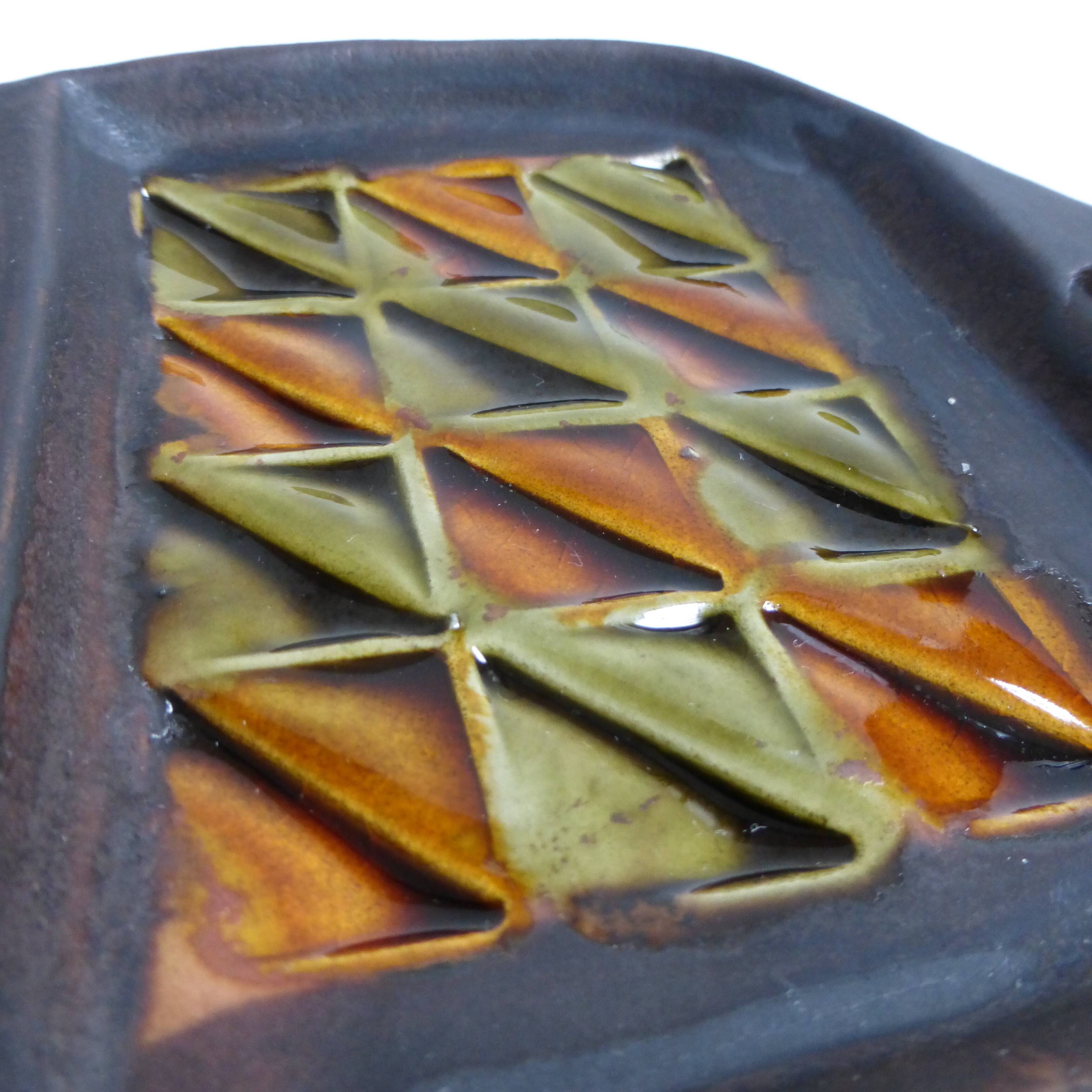 Italian ceramic pocket Federico Fabbrini 1960's