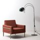 Mid Century GEPO Double Arc Space Age Eyeball Floor Lamp