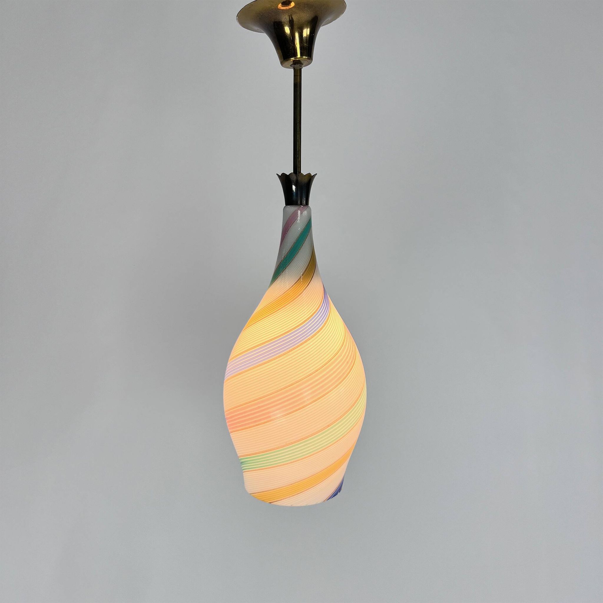 Mid Century Pendant, Murano, 1960s