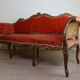 Banquette Provençale En Noyer sculpté De Style Louis XV époque fin XIXème siècle