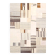 Tapis Kilim vintage fait à la main beige neutre 5x8, 167x234 cm