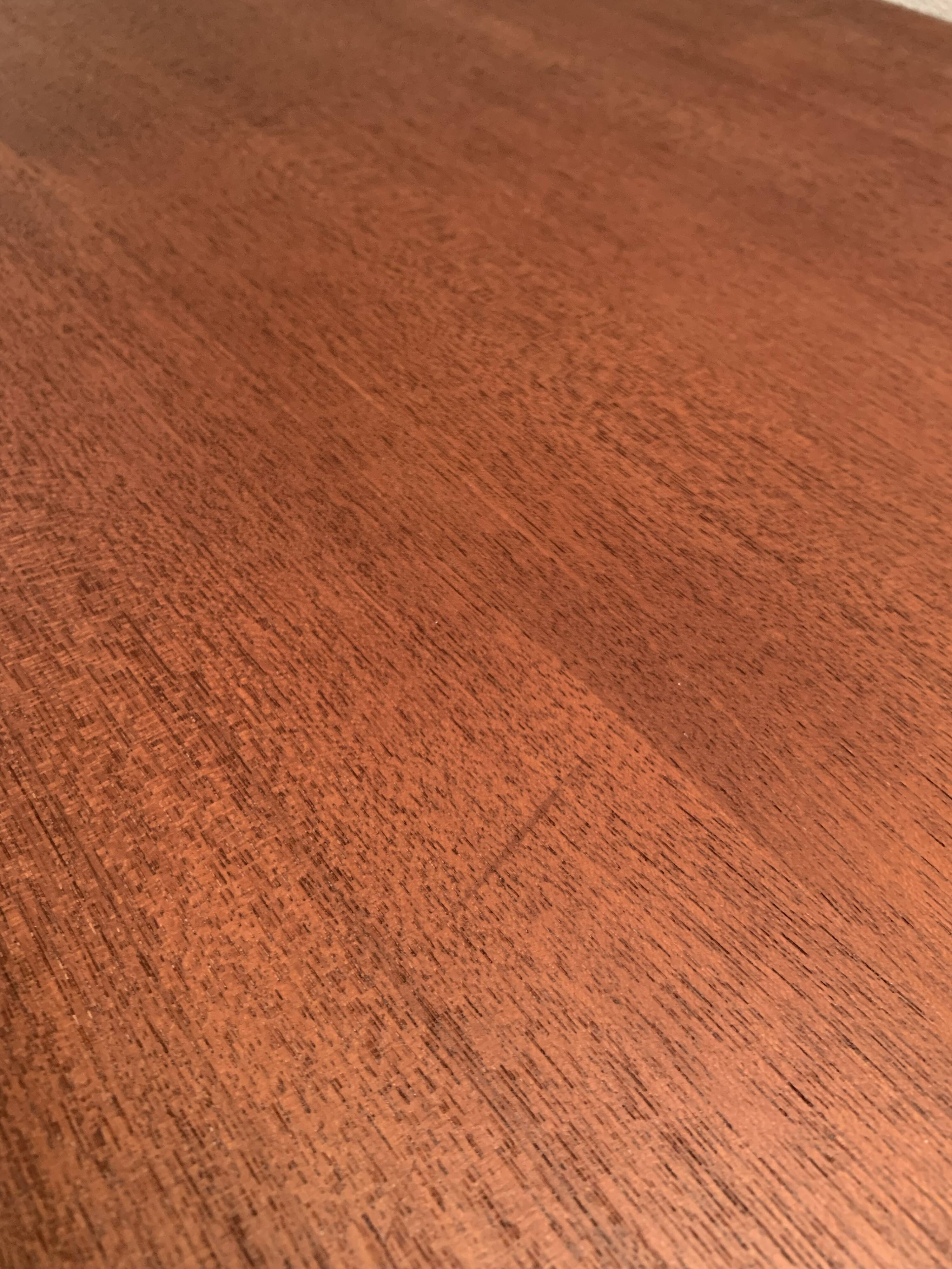Vintage Danish teak desk by Gunnar Nielsen Tibergaard, 1960