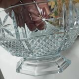 Crystal fruit bowl