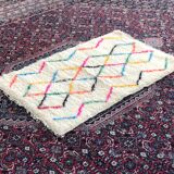 Colorful azilal carpet children's room 61x101cm